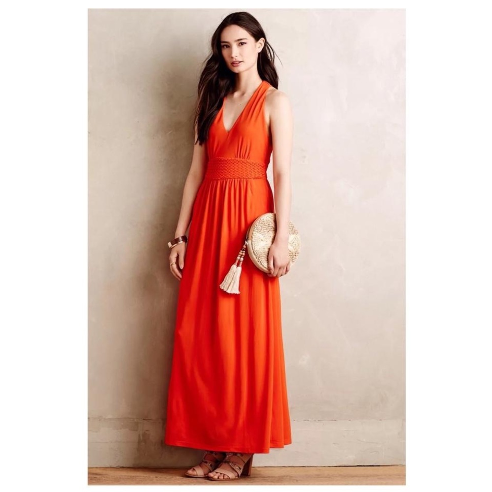 Anthropologie Maeve Yumi Black Maxi with pockets!